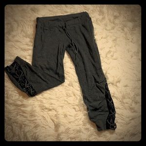 Flirtitude dark grey sweatpants💫
